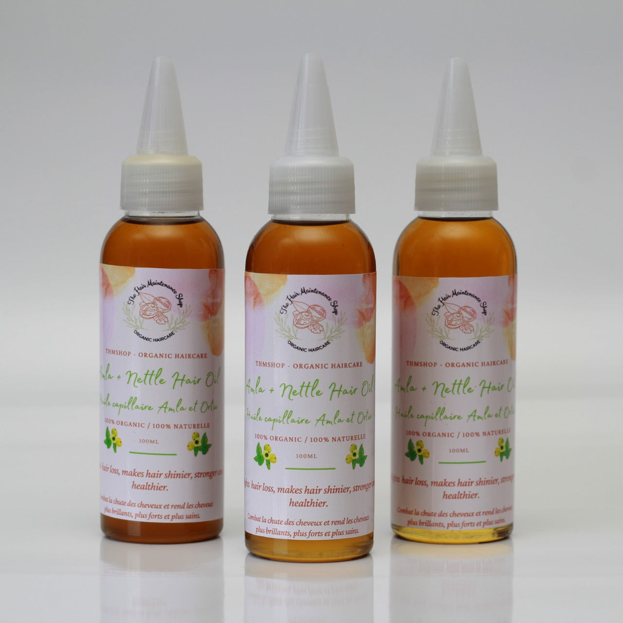 Organic Amla + Nettle Infused Hair Oil (100ML)