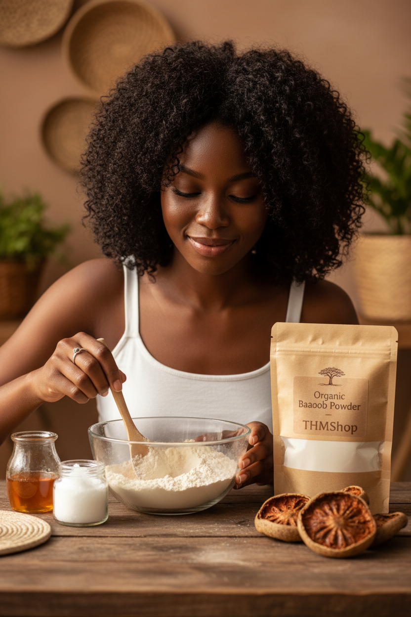 Baobab Powder - Lifestyle DIY Mask