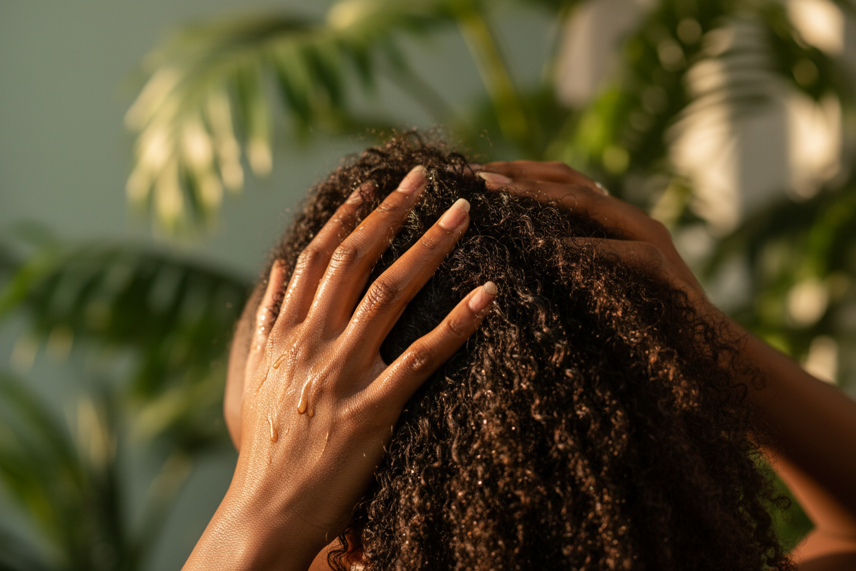 Hair Wellness Sensory Close-Up