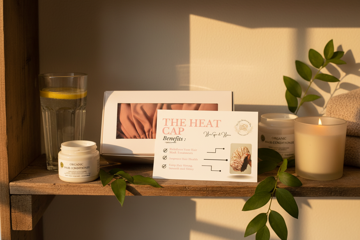Heat Cap Packaging - Bathroom Lifestyle