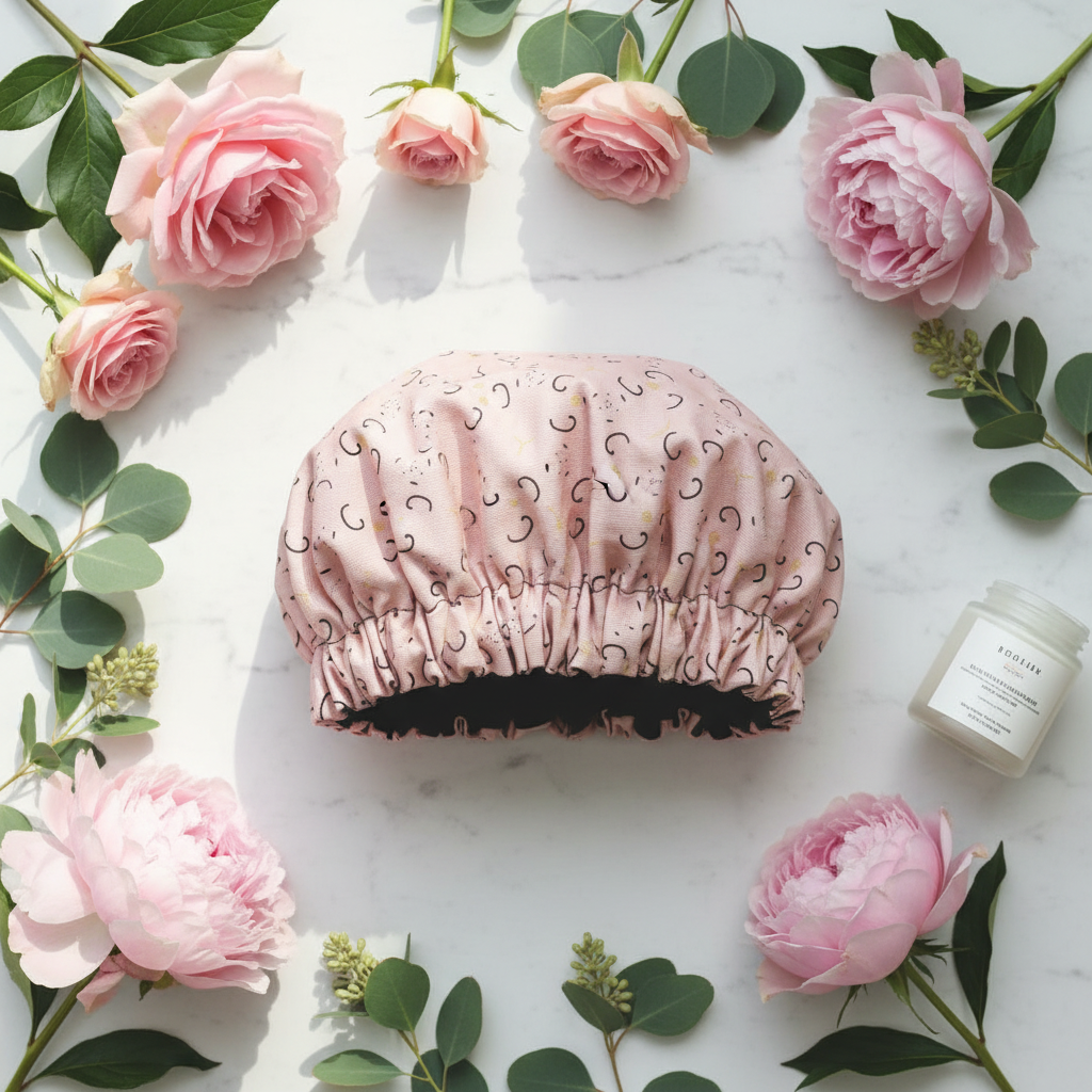 Heat Cap Smile - Marble Flat Lay