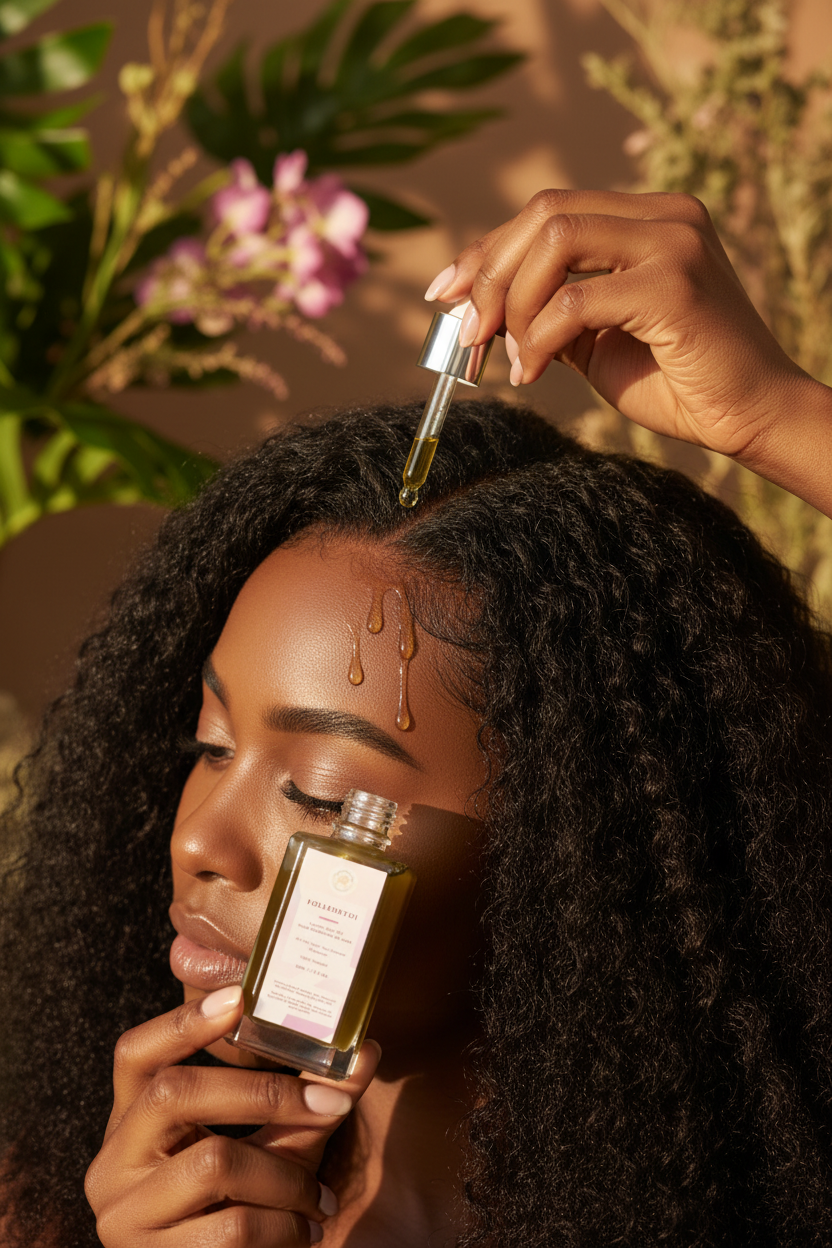 Multivitamin Hair Oil - Lifestyle Pink Label