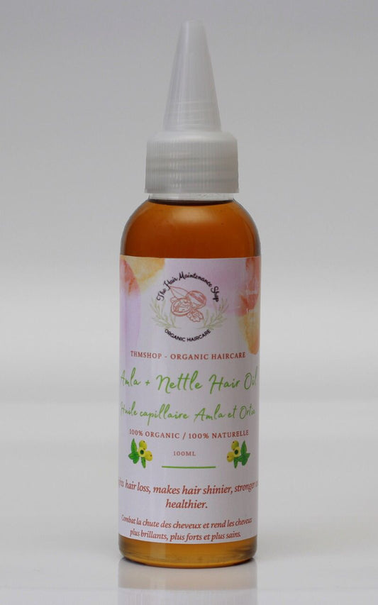 Organic Amla + Nettle Infused Hair Oil (100ML)