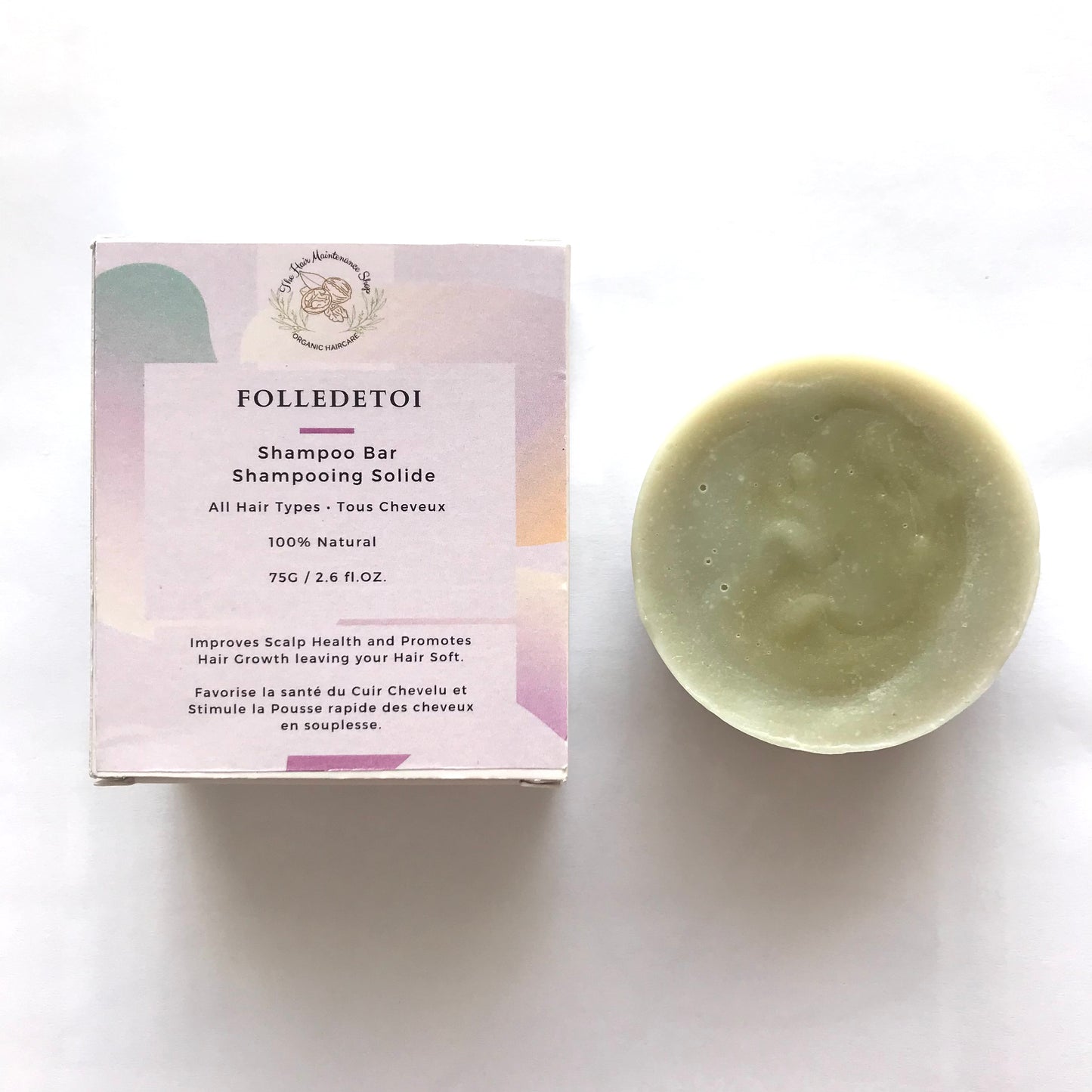 FOLLEDETOI - Vitamin-Enriched Shampoo Bar (75g)